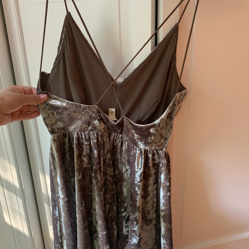 Urban Outfitters Velvet Romper